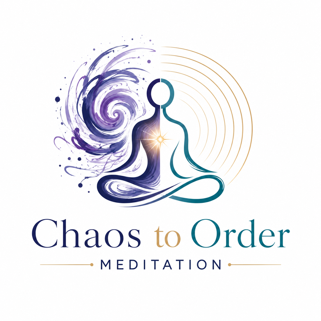 Chaos to Order Meditation logo